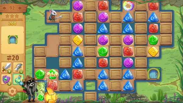 Strongblade - Puzzle Quest and Match-3 Adventure screenshot 8