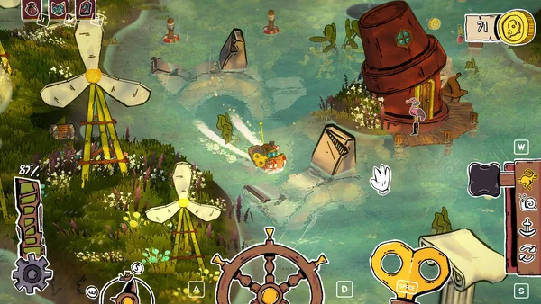 A Completely Fictional Story About a City Inside a Whale screenshot 1