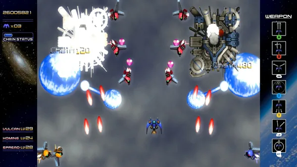 Radiant Silvergun screenshot 1