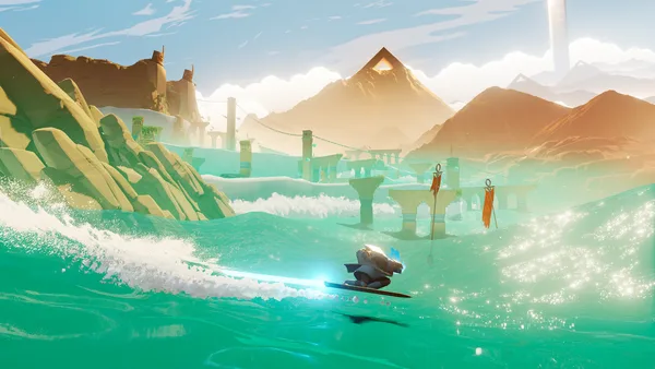 Sword of the Sea screenshot 1