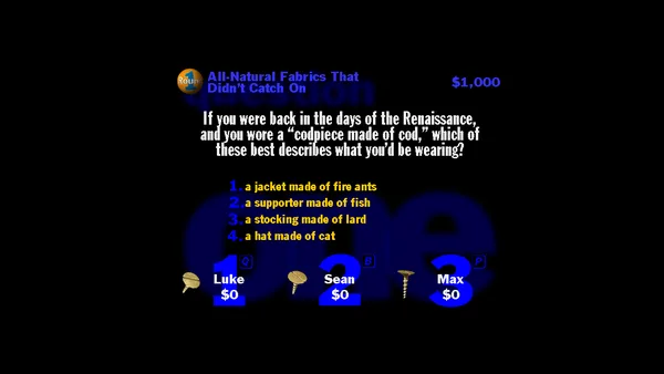 YOU DON'T KNOW JACK Vol. 1 XL screenshot 1
