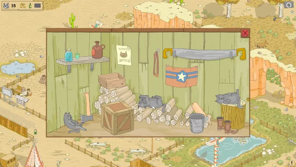 Hidden Cat Outlaws screenshot 8
