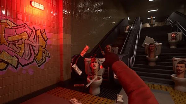 Screenshot 1 di Skibidi Toilets: Invasion