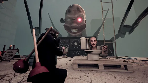 Screenshot 2 di Skibidi Toilets: Invasion