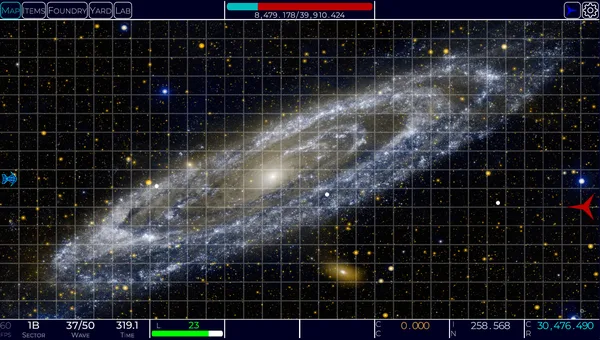 Idle Space Navy screenshot 1