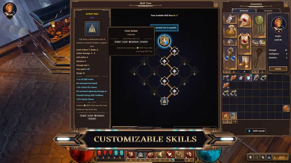 Crystalfall screenshot 2