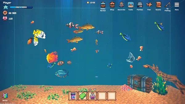 Tiny Aquarium: Social Fishkeeping screenshot 1