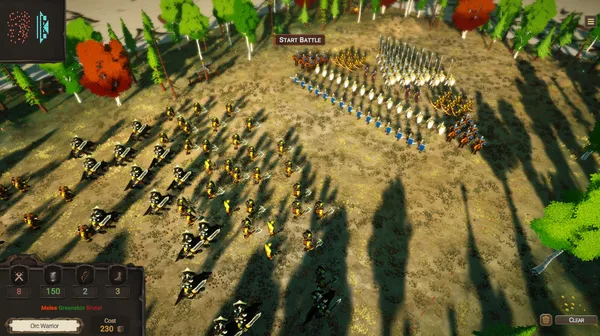 Warlords Battle Simulator screenshot 4