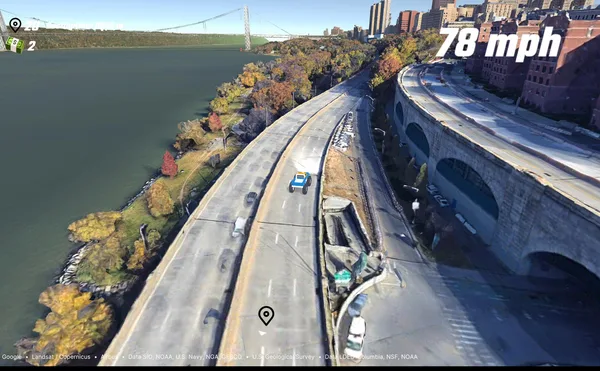 EarthKart: Google Maps Driving Simulator screenshot 3