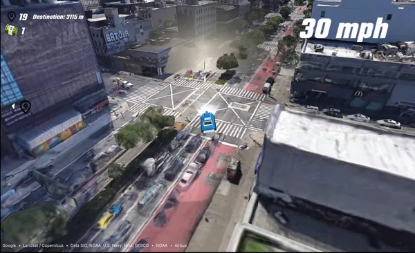 EarthKart: Google Maps Driving Simulator screenshot 7