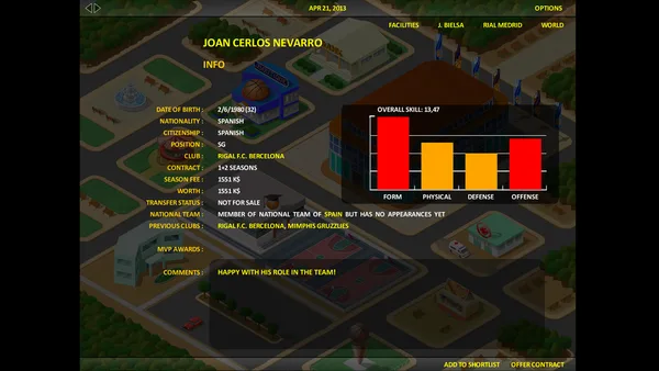 World Basketball Tycoon screenshot 4