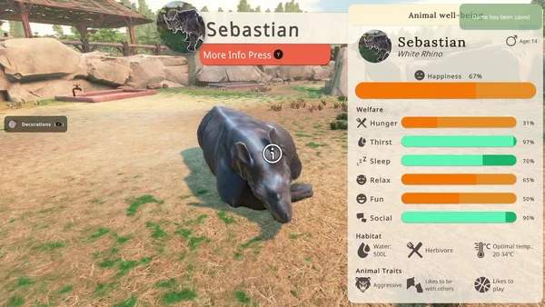 Zoo Simulator: Prologue screenshot 2