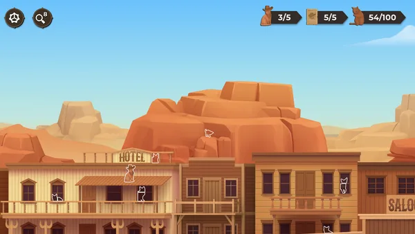 Cat Search In The Wild West screenshot 2