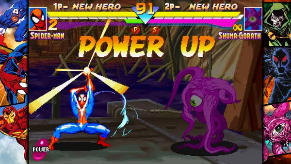 Screenshot 3 di MARVEL vs. CAPCOM Fighting Collection: Arcade Classics