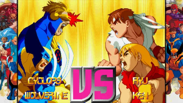 Screenshot 4 di MARVEL vs. CAPCOM Fighting Collection: Arcade Classics