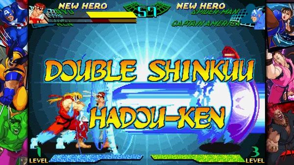 Screenshot 5 di MARVEL vs. CAPCOM Fighting Collection: Arcade Classics