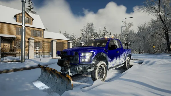 Snow Plowing Simulator - First Snow screenshot 14