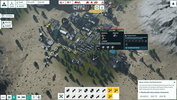 Oasis Mission: Colony Sim screenshot 1