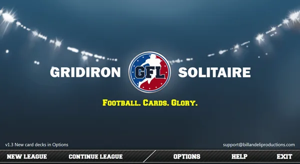 Gridiron Solitaire screenshot 1