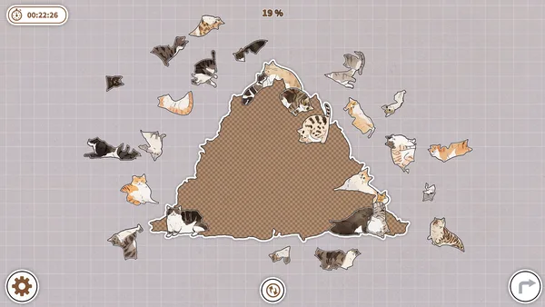 Cats Huddled Together 挤在一起的猫猫们 screenshot 1