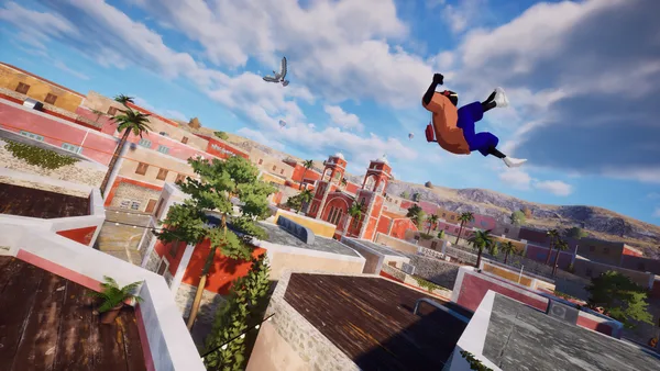 Screenshot 1 di Rooftops & Alleys: The Parkour Game