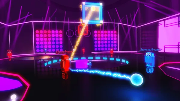 Robot Roller-Derby Disco Dodgeball screenshot 2