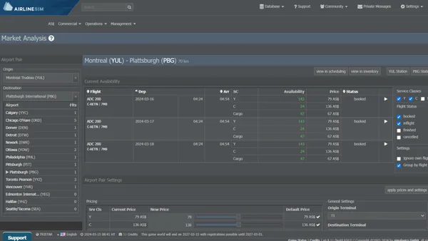 AirlineSim screenshot 4