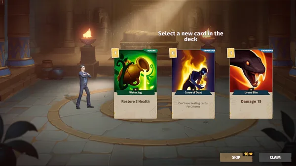 Museum Mystery: Deckbuilding Card Game screenshot 7