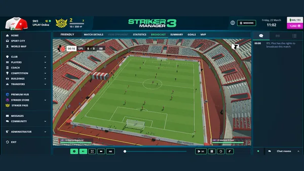 Striker Manager 3 - Online Football Manager screenshot 7