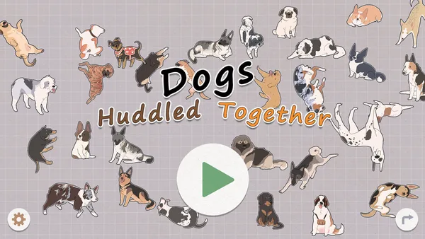 Dogs Huddled Together 挤在一起的狗狗们 screenshot 7