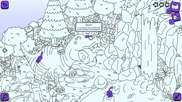 Screenshot 2 di Cats and Seek: Dino Park