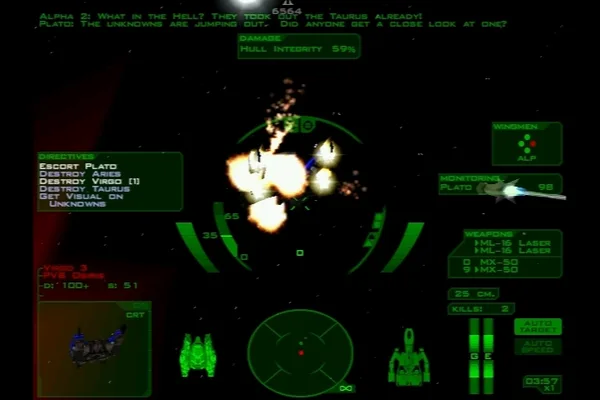 Descent: FreeSpace – The Great War screenshot 4