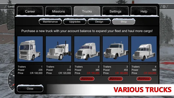 Arctic Trucker Simulator screenshot 8