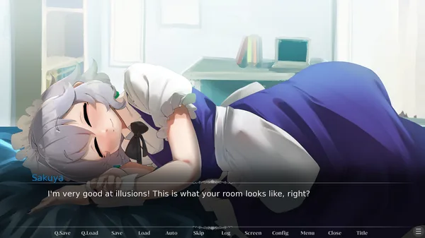 Sleeping With Sakuya Izayoi screenshot 3