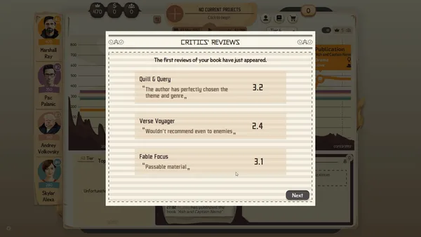 Writer's Rush screenshot 4