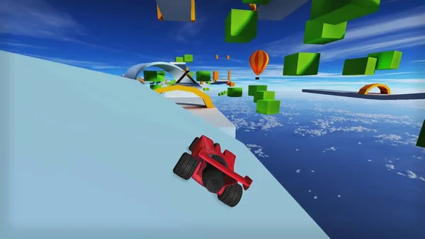 Jet Car Stunts screenshot 1
