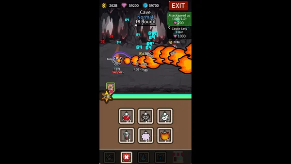 Lonely Knight - Idle Roguelike RPG screenshot 3
