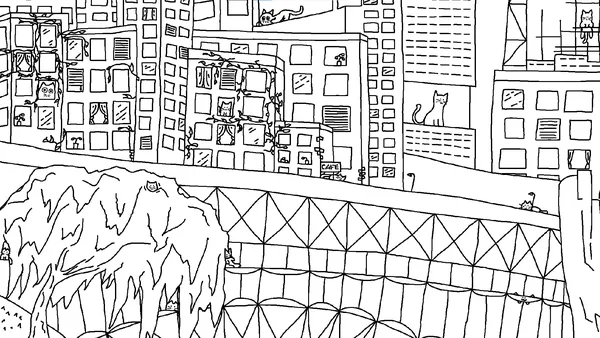 Looking For Cats In a Badly Drawn City screenshot 3