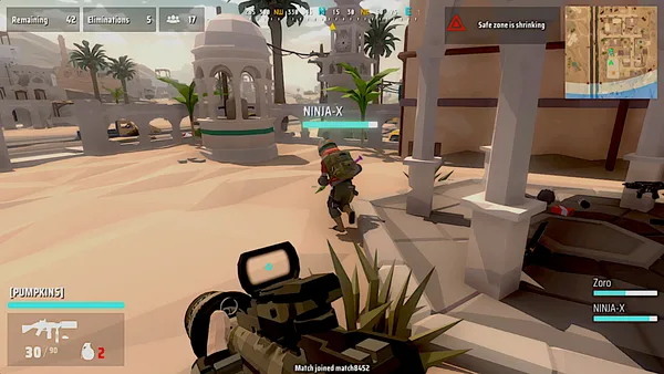 Polygon Bit Battle Royale screenshot 8