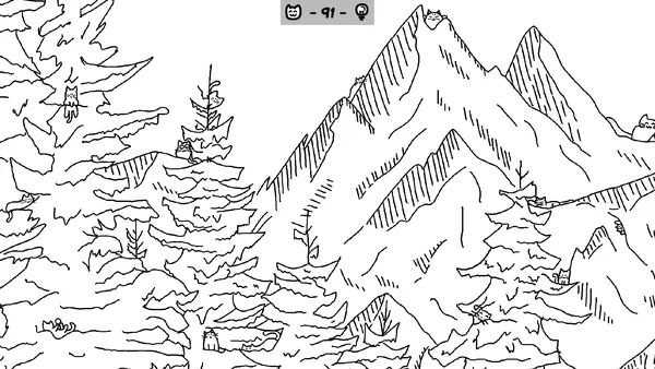 Looking For Cats In a Badly Drawn Forest screenshot 2