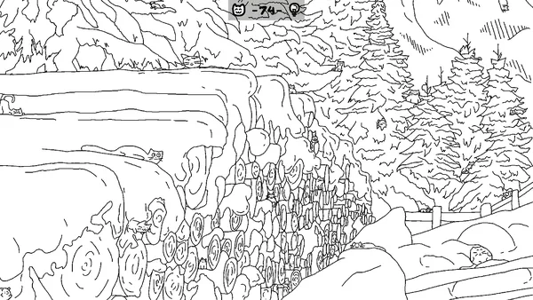 Looking For Cats In a Badly Drawn Forest screenshot 4