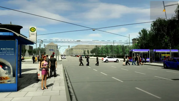 Munich Bus Simulator screenshot 13
