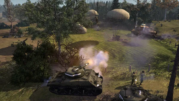 COH 2 - The Western Front Armies: US Forces screenshot 2