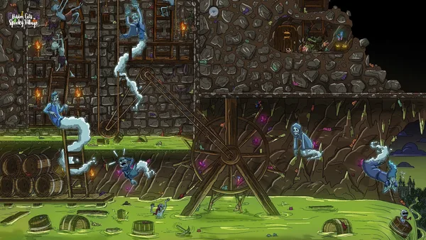 Hidden Cats in Spooky Village screenshot 6