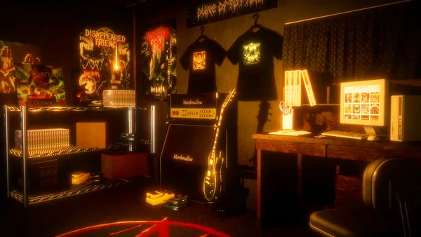Screenshot 2 di This Curse Is Metal as Hell! | Kusodeka Bayashi