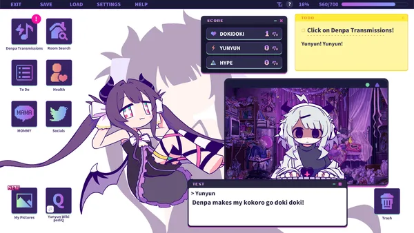Yunyun Syndrome!? Rhythm Psychosis screenshot 1