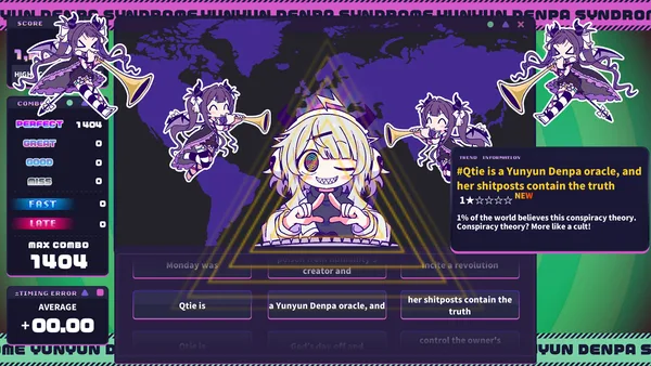 Yunyun Syndrome!? Rhythm Psychosis screenshot 5
