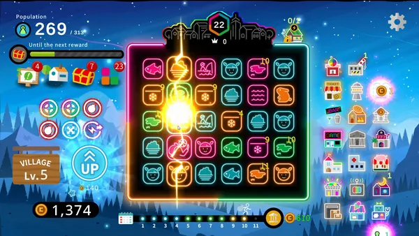 Neon Village screenshot 1