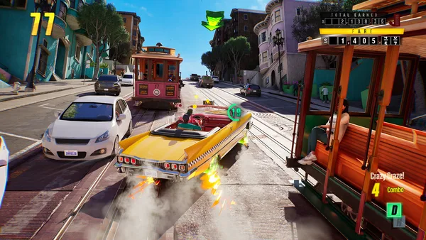 Crazy Taxi: World Tour screenshot 1