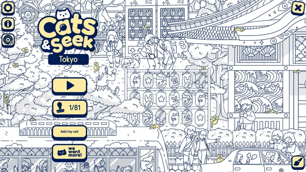 Cats and Seek: Tokyo screenshot 1